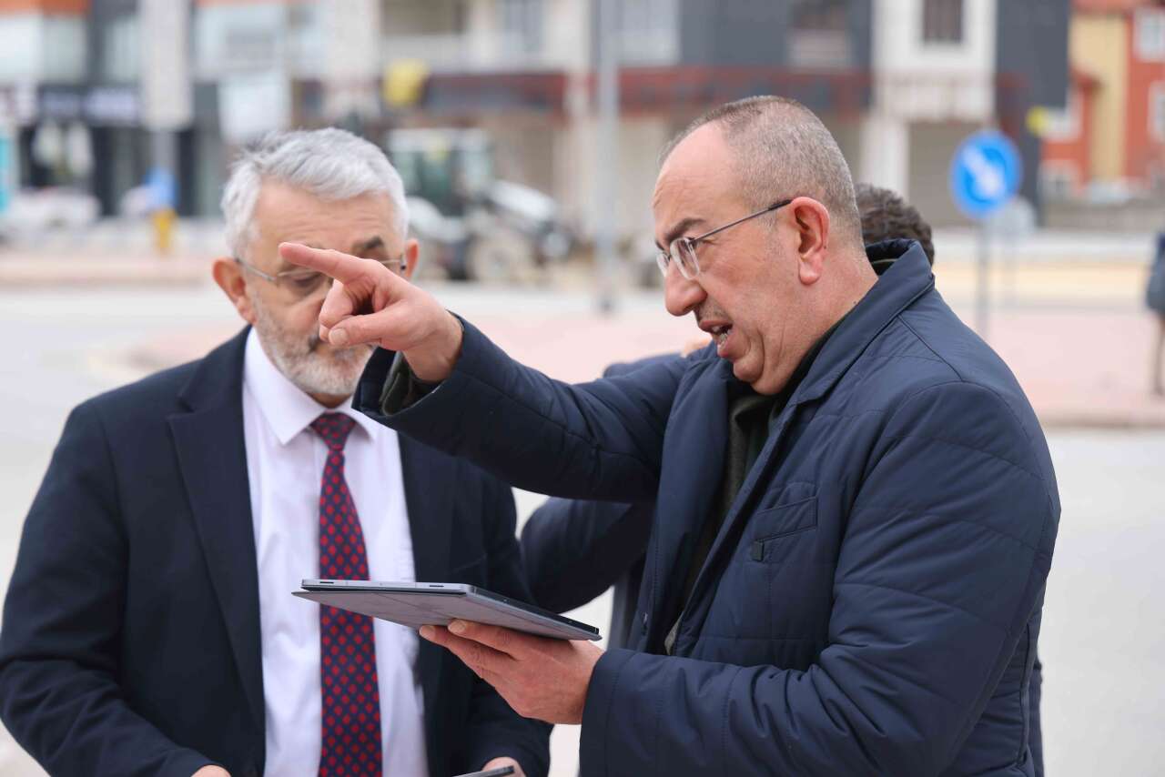 Meram’da, Konya trafiğine nefes aldıracak yeni yollar açılıyor 7